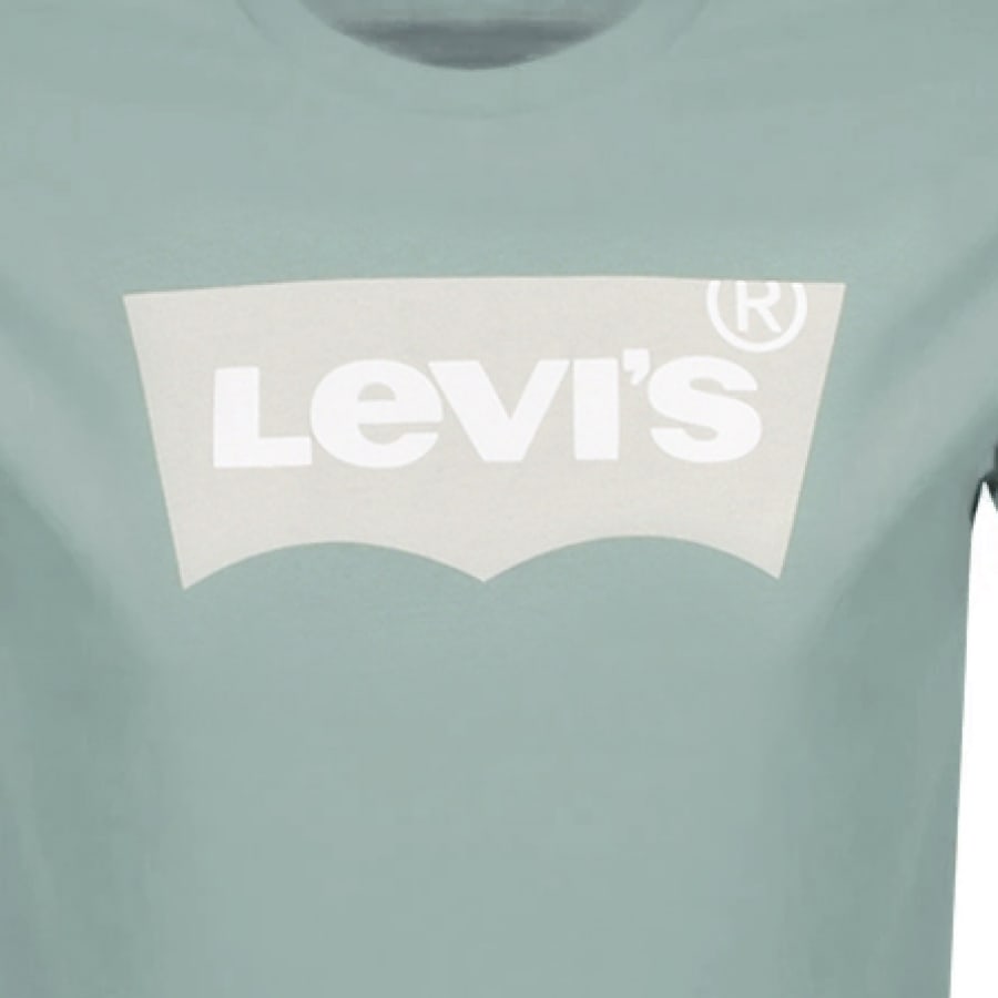 Alternative Image for ProductLevis Logo Crew Neck T Shirt Blue3